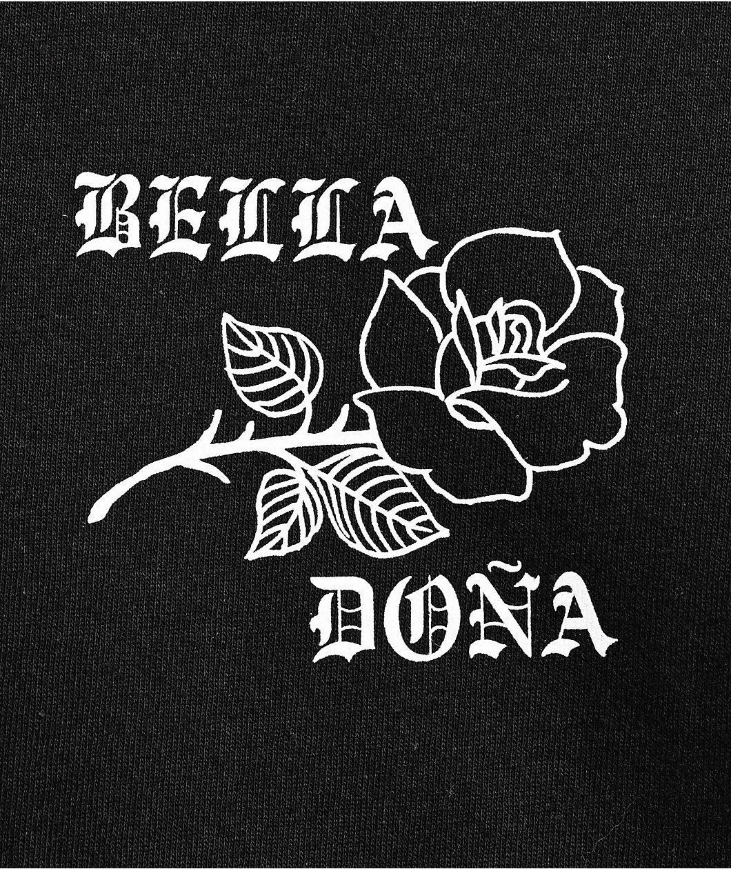 Bella Dona No Regrets Black T-Shirt Product Image