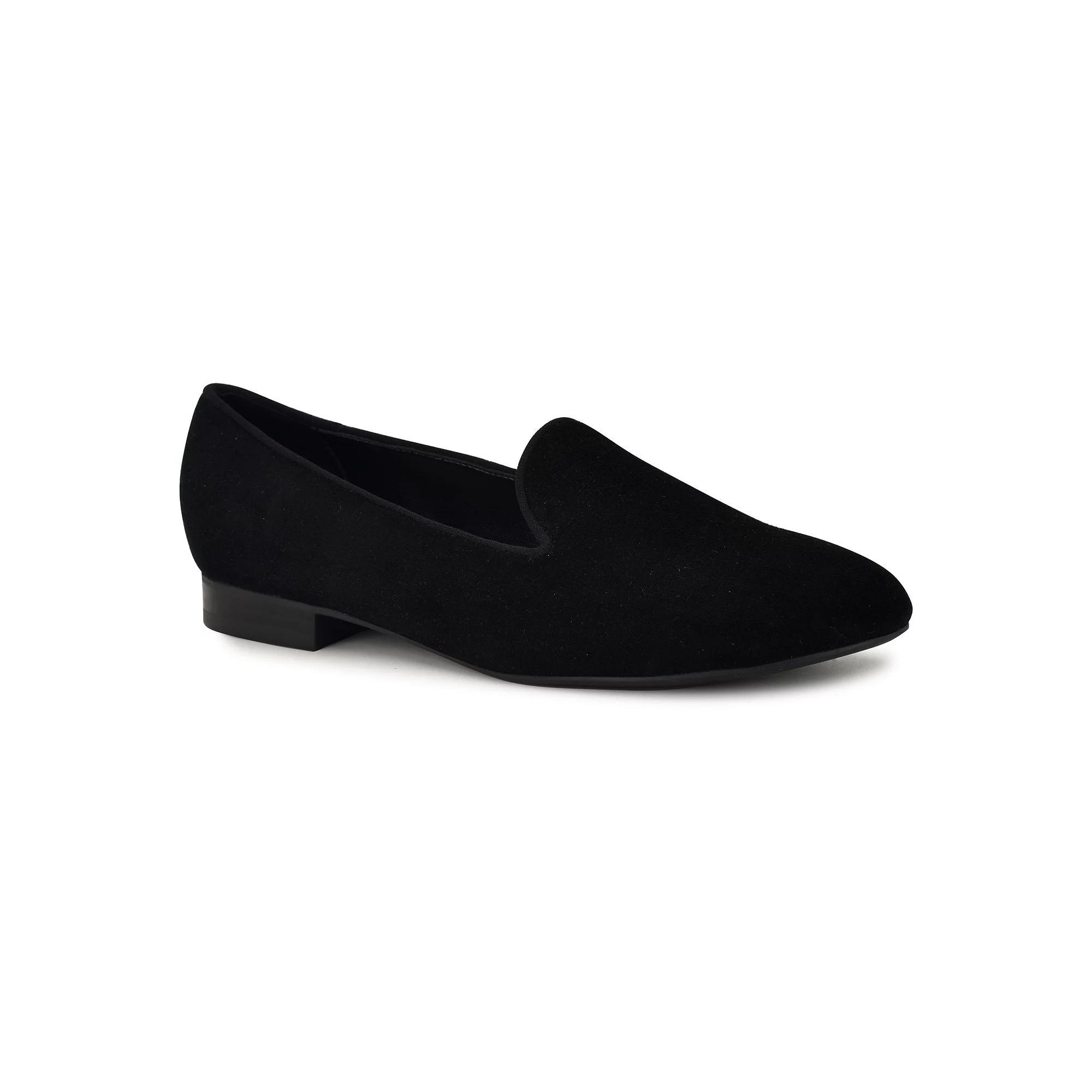 Cliffs by White Mountain Gallant Women's Loafer Flats, Size: 8.5, Brown Suedette Product Image