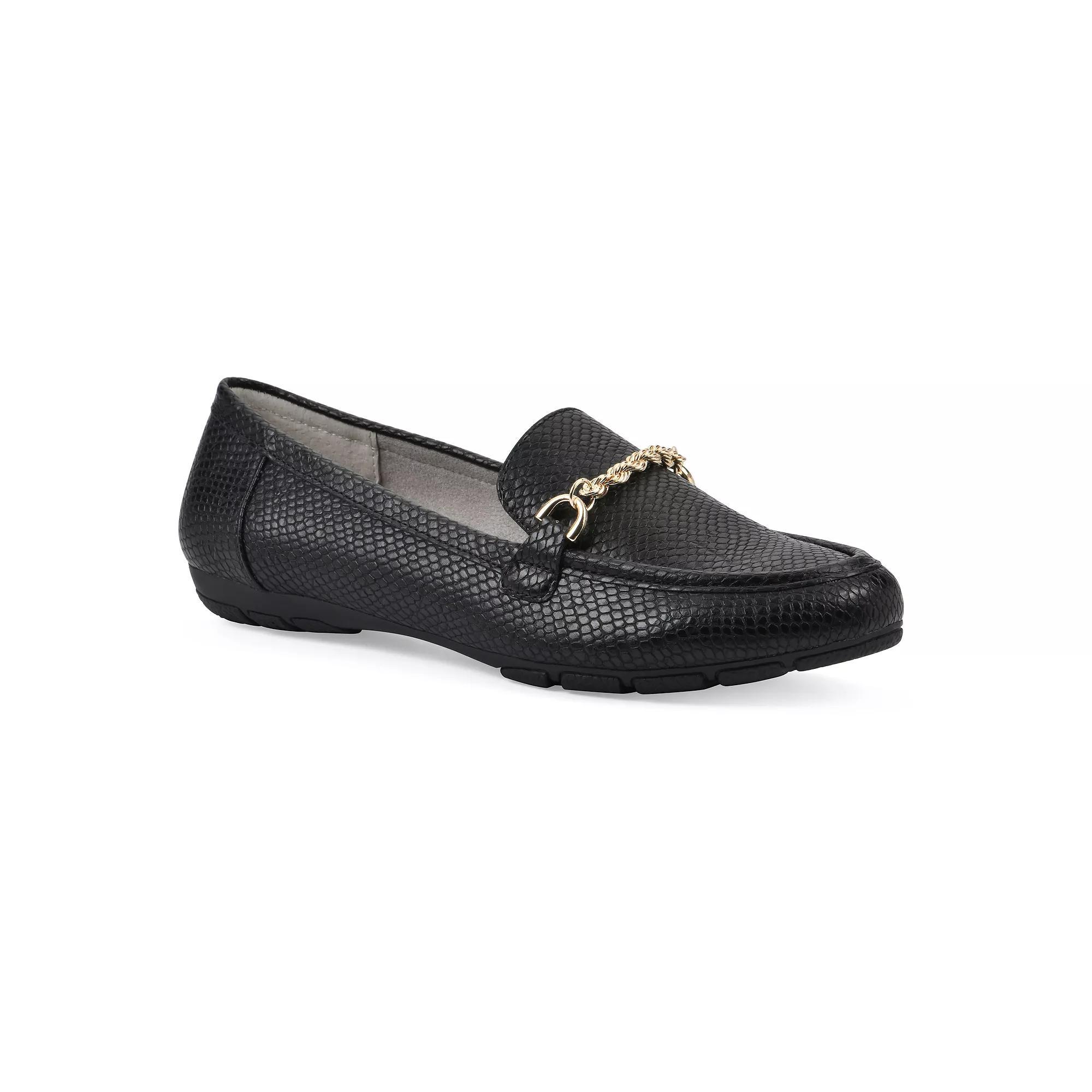 Cliffs by White Mountain Genius Women's Loafers, Size: 8, Black Product Image