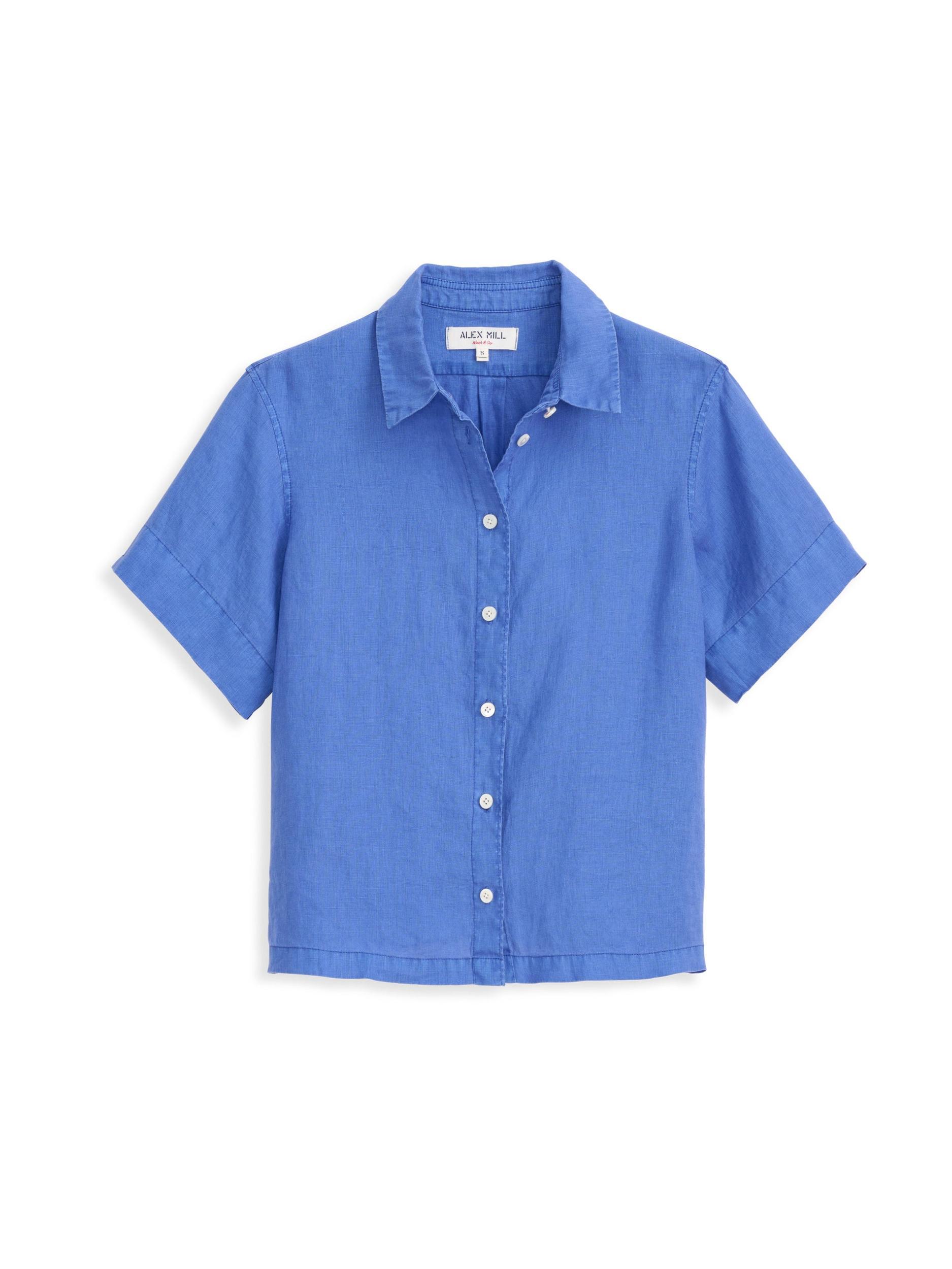 Maddie Shirt In Linen Product Image