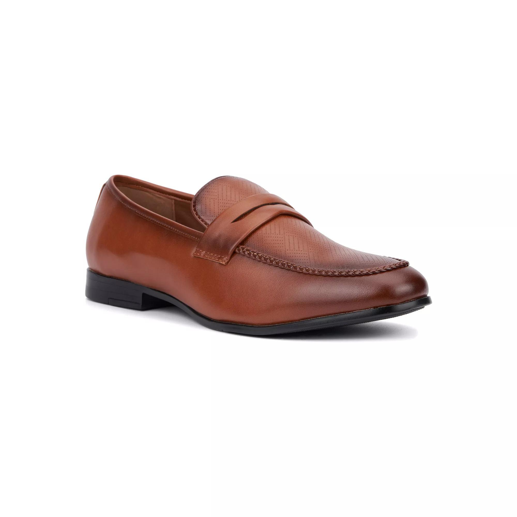 New York & Company Keaton Men's Dress Loafers, Size: 8, Cogac Product Image