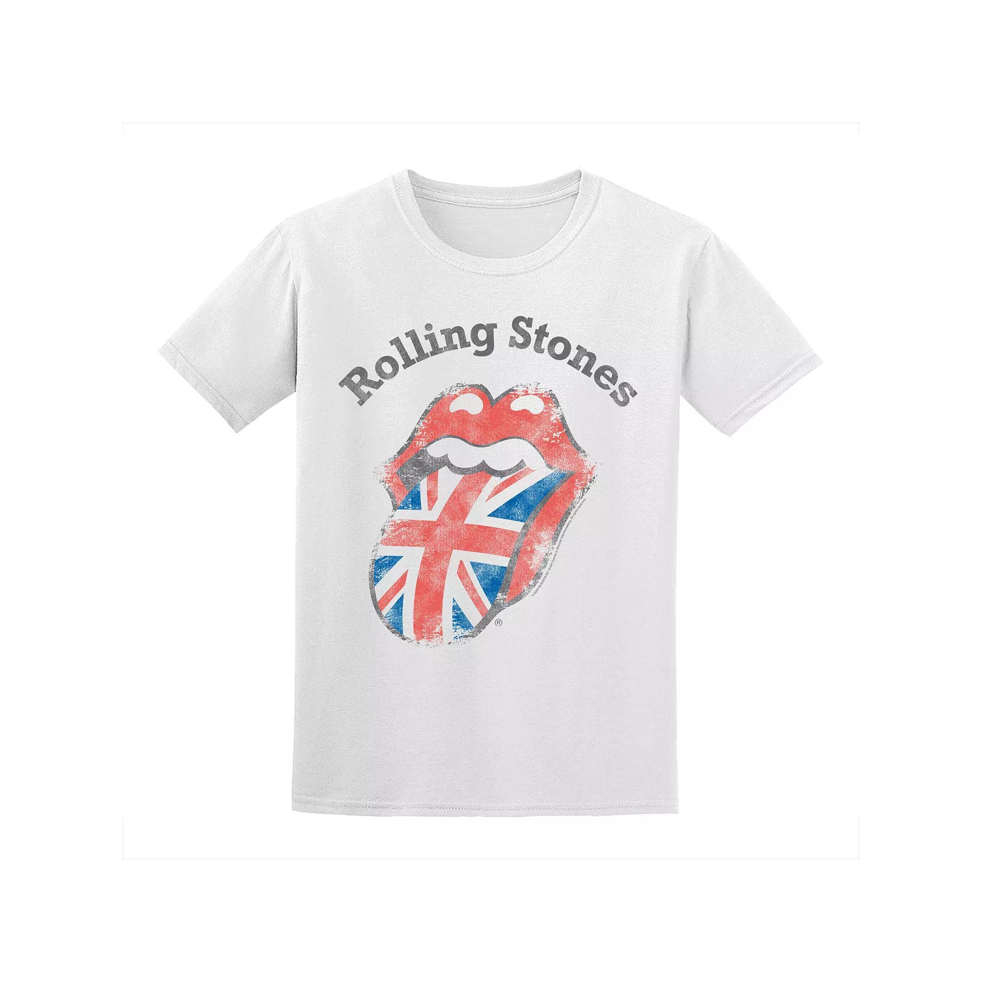 Men's Rolling Stones Tongue Tee, Size: XL, Black Product Image
