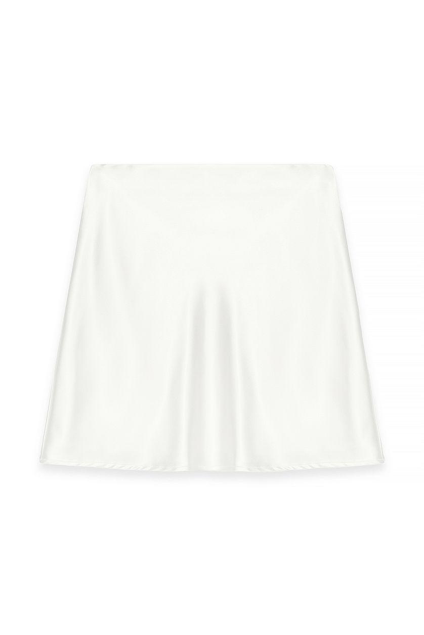 Mini Satin Skirt Product Image