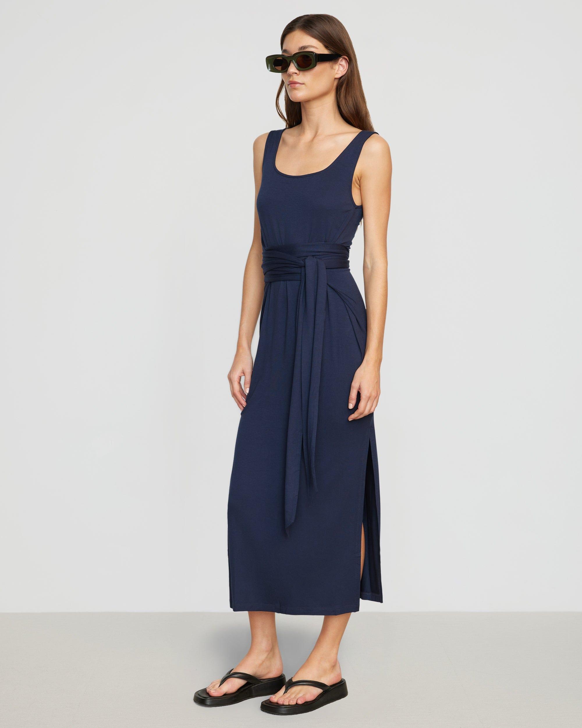 Kelis Tie-Waist Maxi Dress Product Image