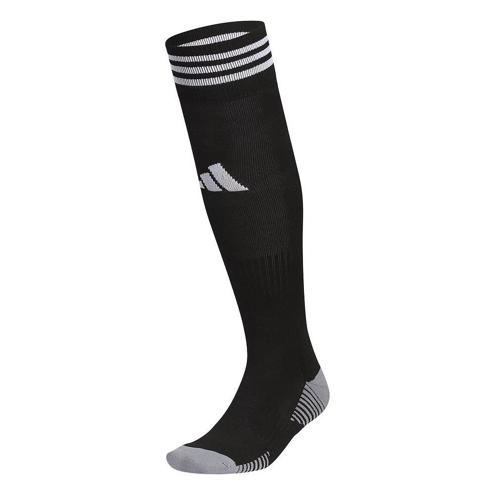 Men's adidas Copa Zone Cushion 5 Over-The-Calf Soccer Socks, Size: Large, Black White Product Image