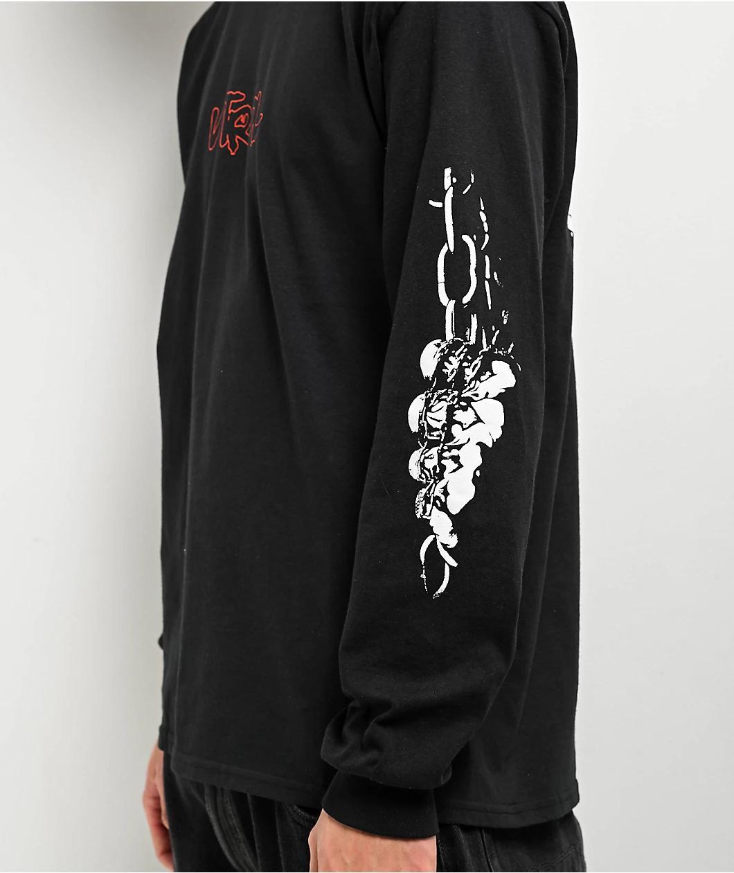 Vitriol Undisclosed Black Long Sleeve T-Shirt Product Image