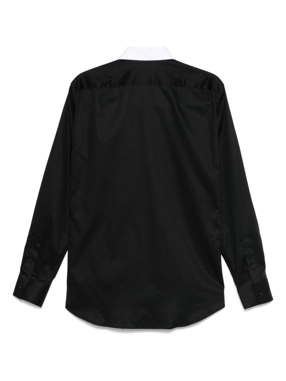 contrast-collar shirt Product Image