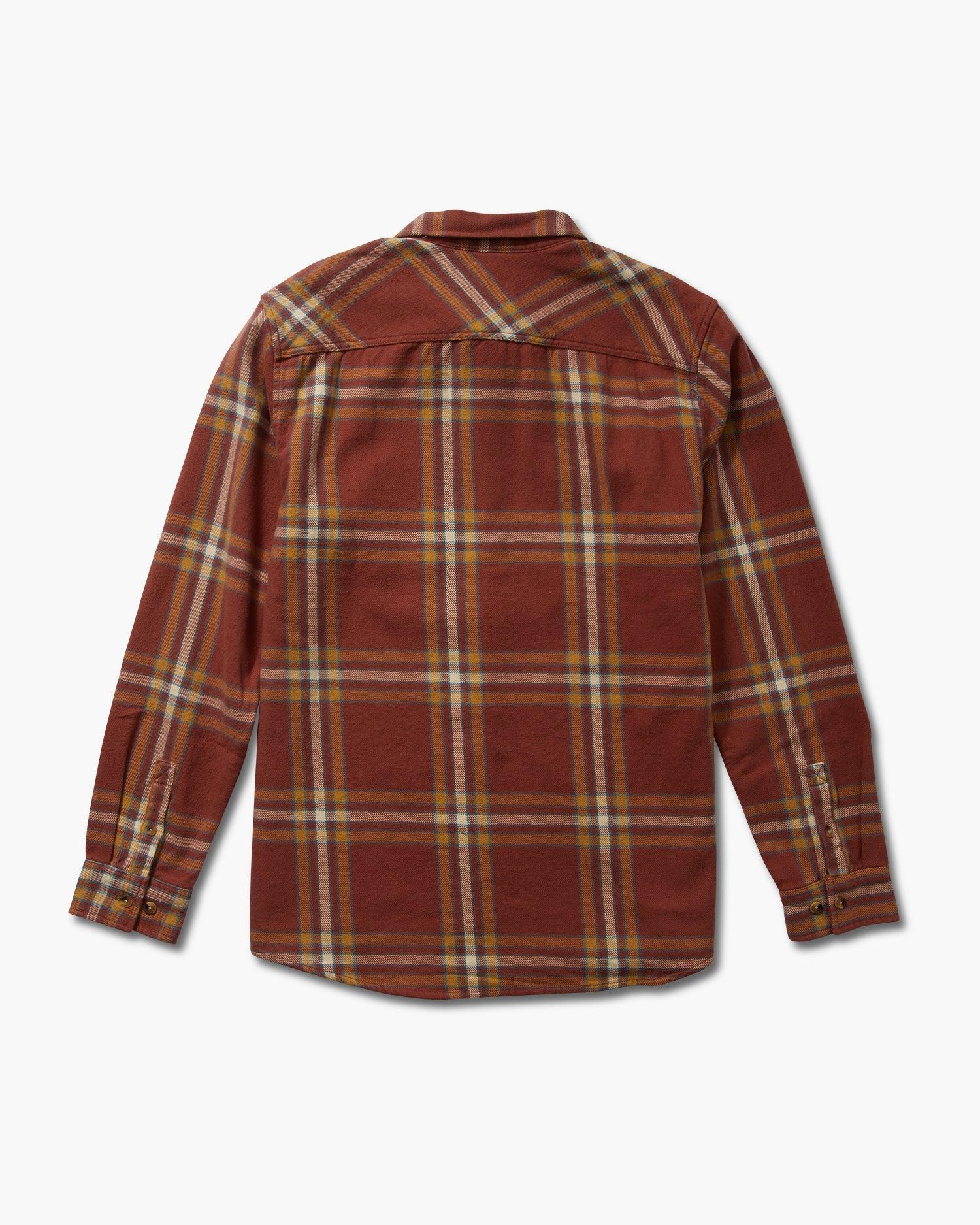 Landfall Ls Flannel - Brick Red Product Image