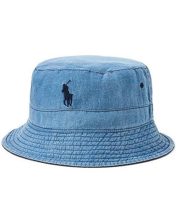 Polo Ralph Lauren Embroidered Reversible Bucket Hat Product Image