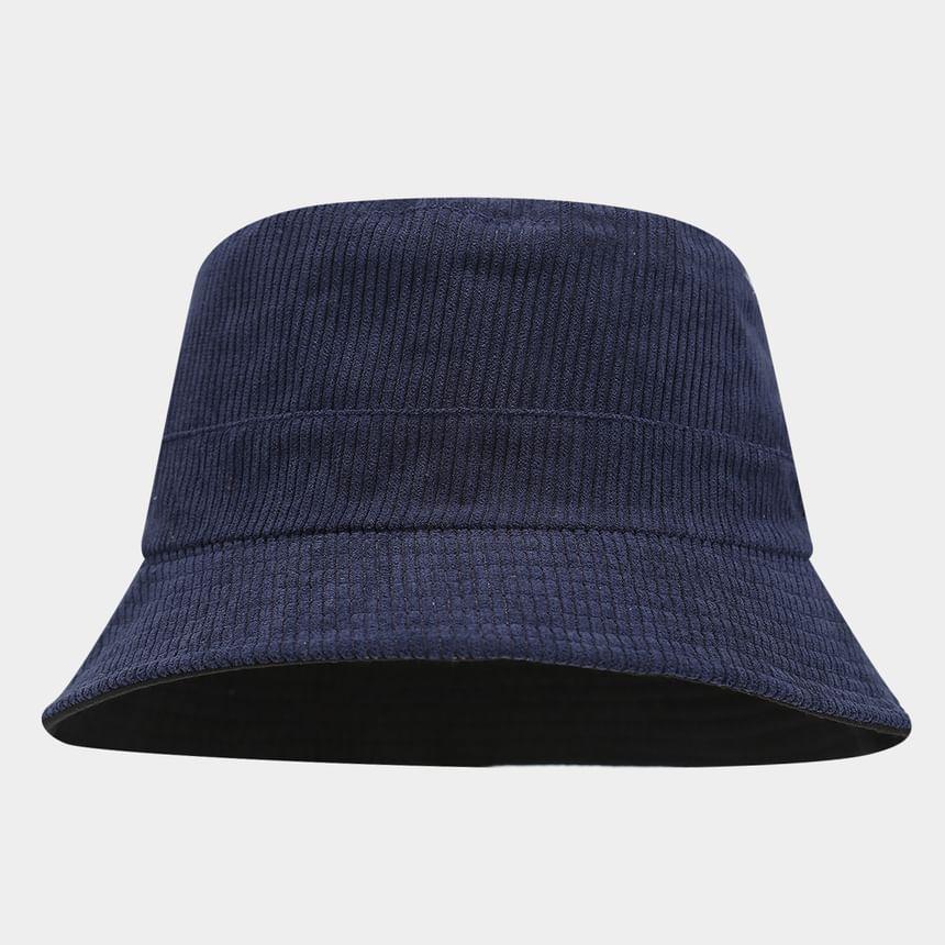 Plain Corduroy Bucket Hat Product Image