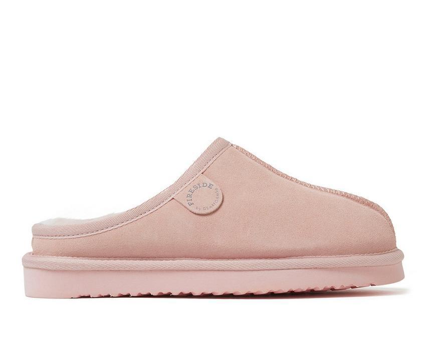 Fireside by Dearfoams Greta Genuine Shearling Clog Slippers Product Image