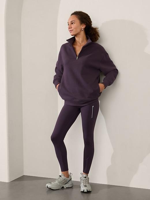 Power of She Forever Fleece 1/4 Zip Sweatshirt Product Image