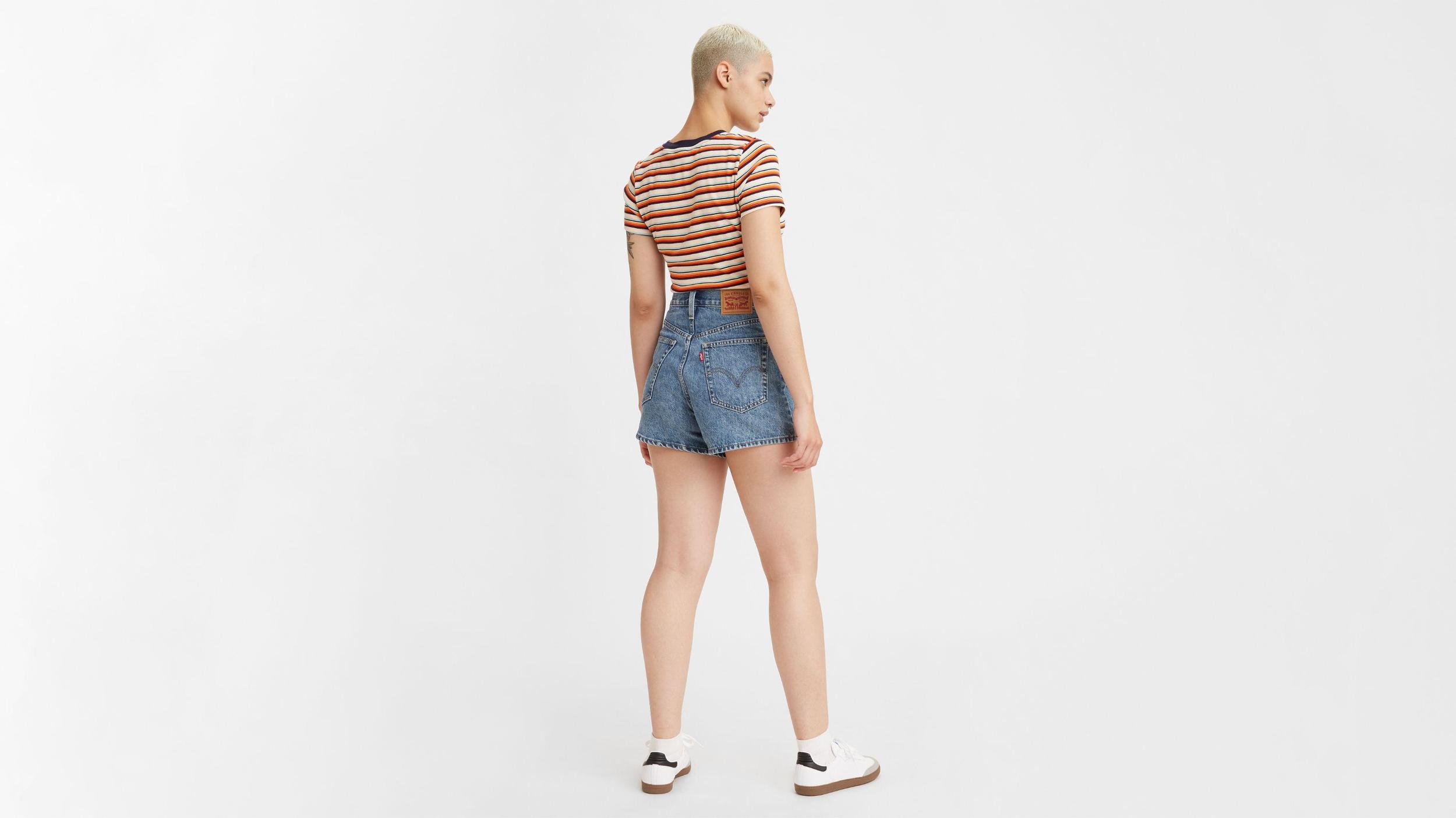High Waisted Mom Women's Shorts Product Image