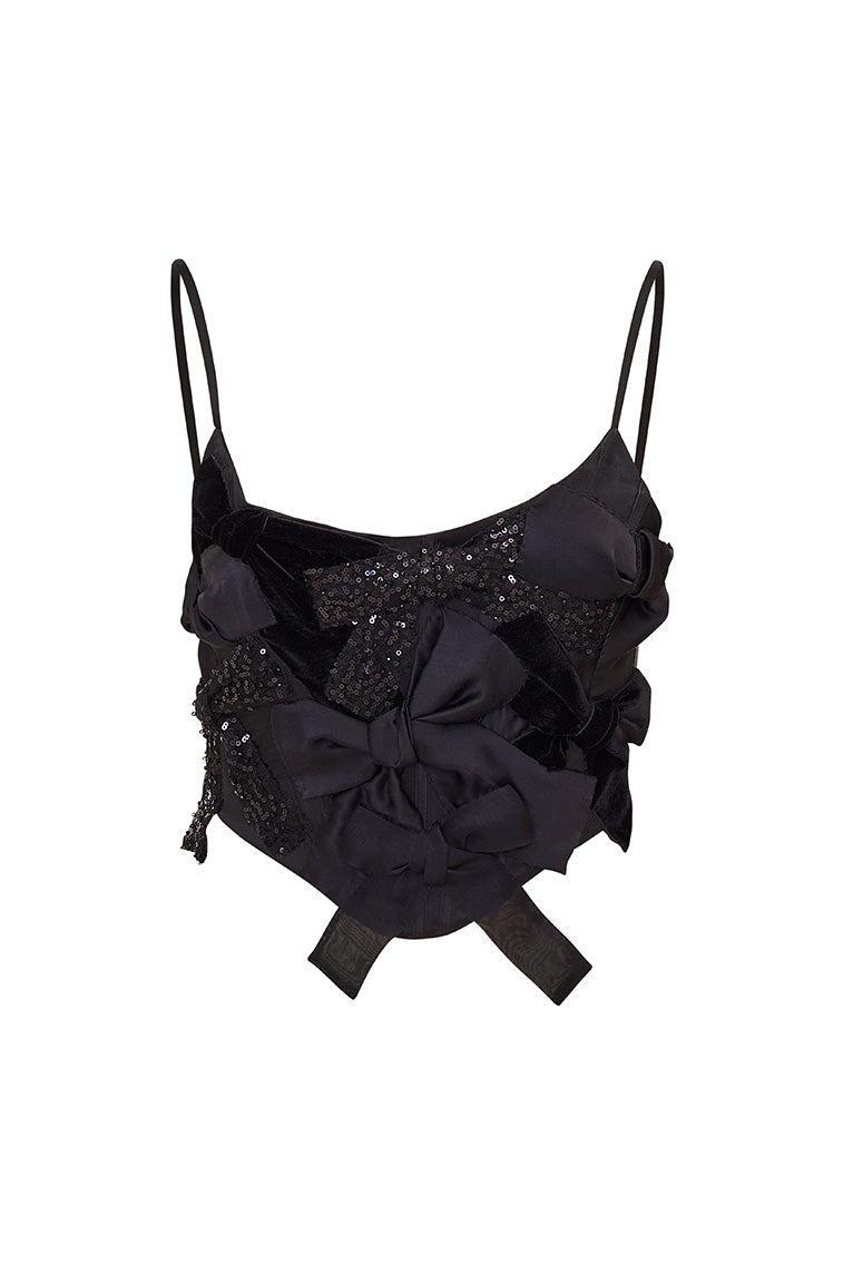 Woodley Bow Bustier Top Product Image