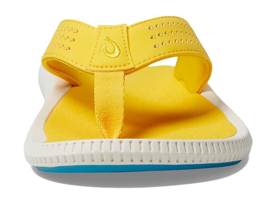 OluKai Ulele Sandal (Trench Blue/Aloha) Men's Shoes Product Image