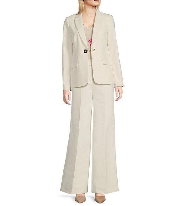 Calvin Klein Cotton Blend 1-Button Jacket Product Image