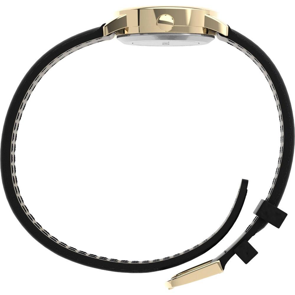 Women's Timex Easy Reader Watch with Leather Strap- Gold T2H341JT Product Image