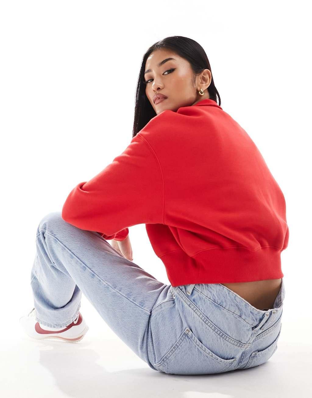 Nike Phoenix Fleece half zip sweatshirts Product Image