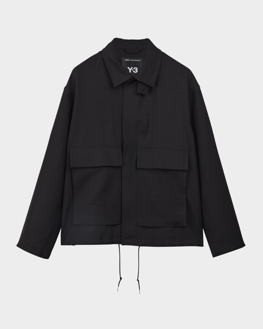 Mens Solid Coach Jacket Product Image