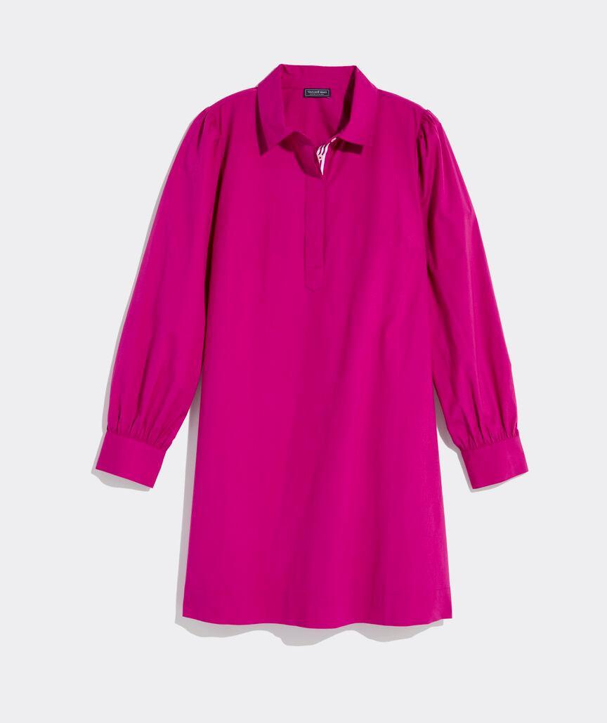 Poplin Popover Dress Product Image