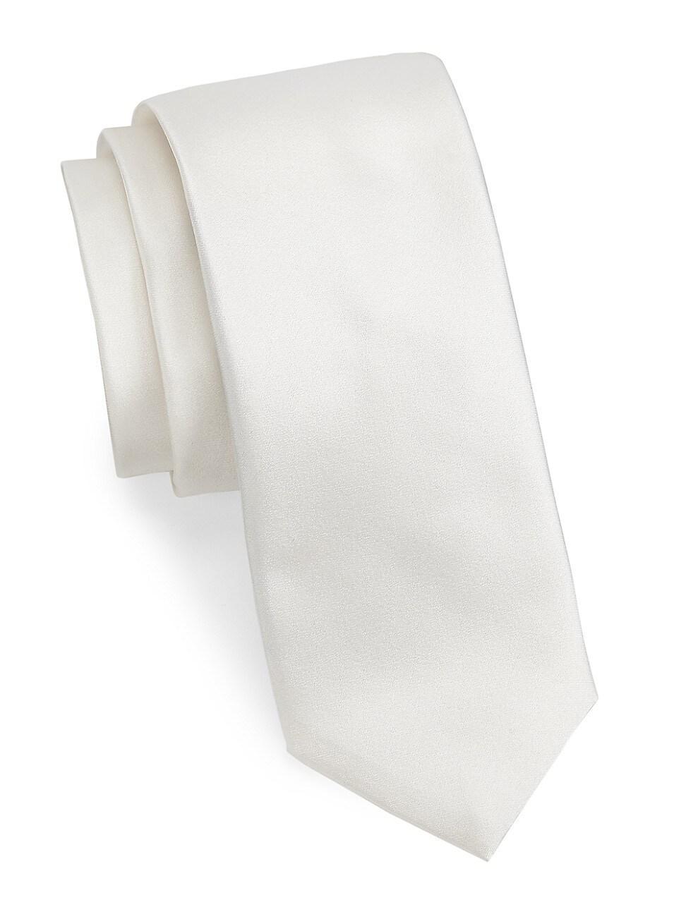 Mens COLLECTION Striped Silk Tie Product Image