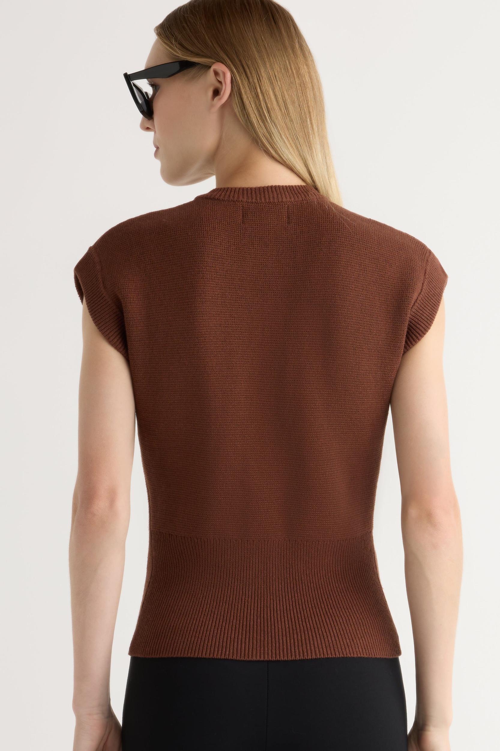 Solea Button Knit Vest Product Image