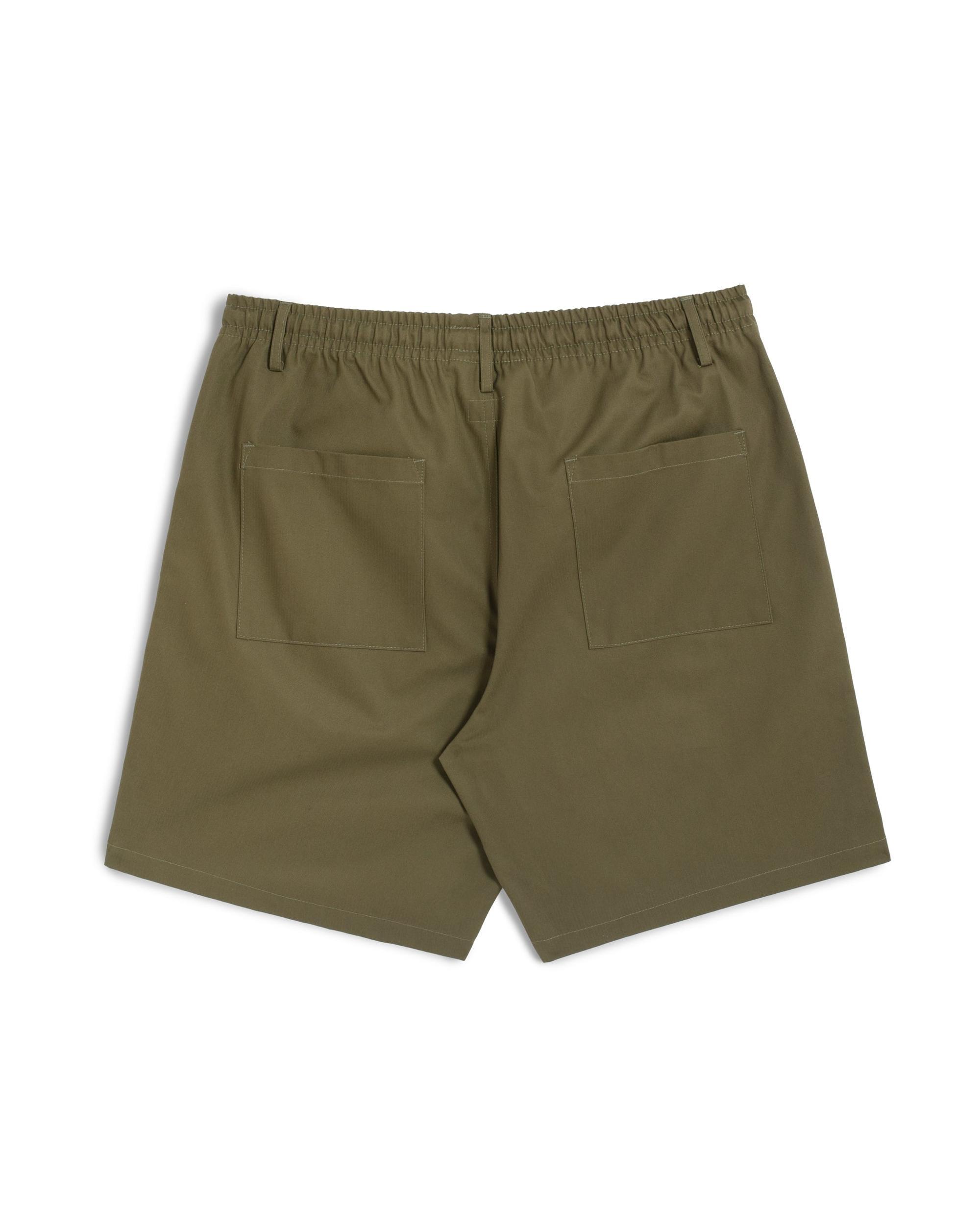 Olive Herringbone Leisure Short Product Image