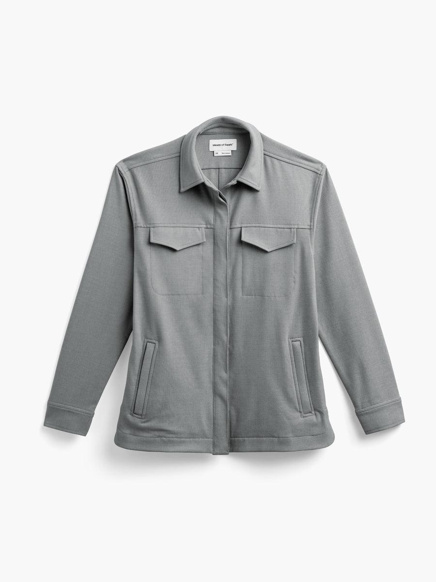 Women's Fusion Overshirt - Medium Grey Heather Product Image