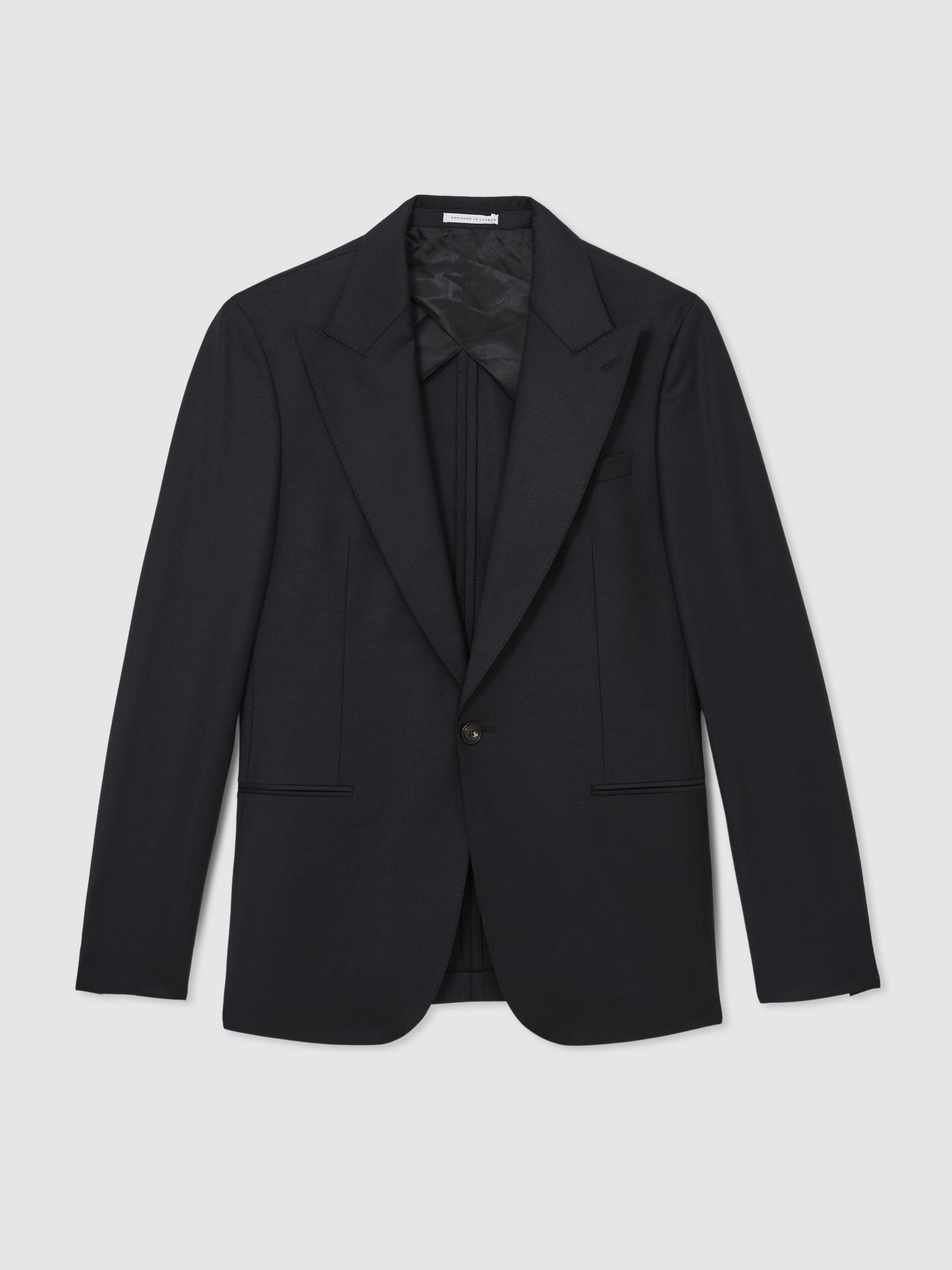 Linen Check Slim-Fit Suit Trousers in Oatmeal Product Image