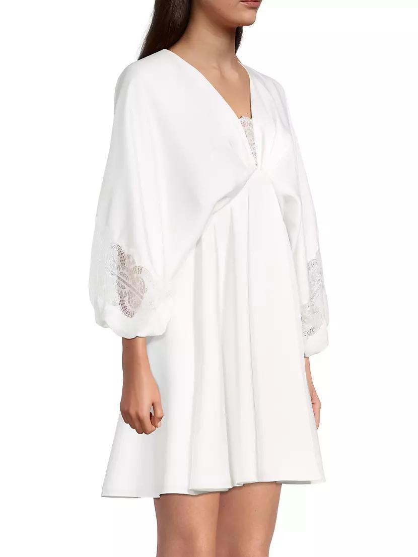 Caden Lace Insert Minidress Product Image