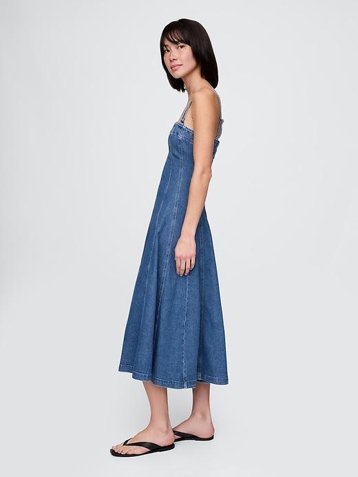 Denim Midi Dress Product Image