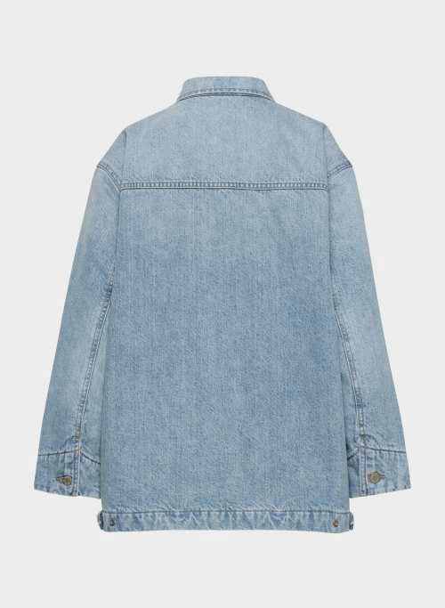 the ’90s denim chore coat Product Image