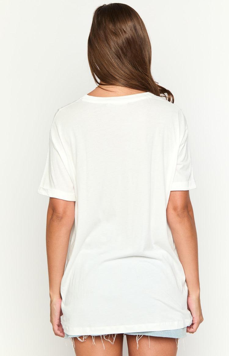 The Laundry Room This Ain't Texas White Oversized Tee Product Image