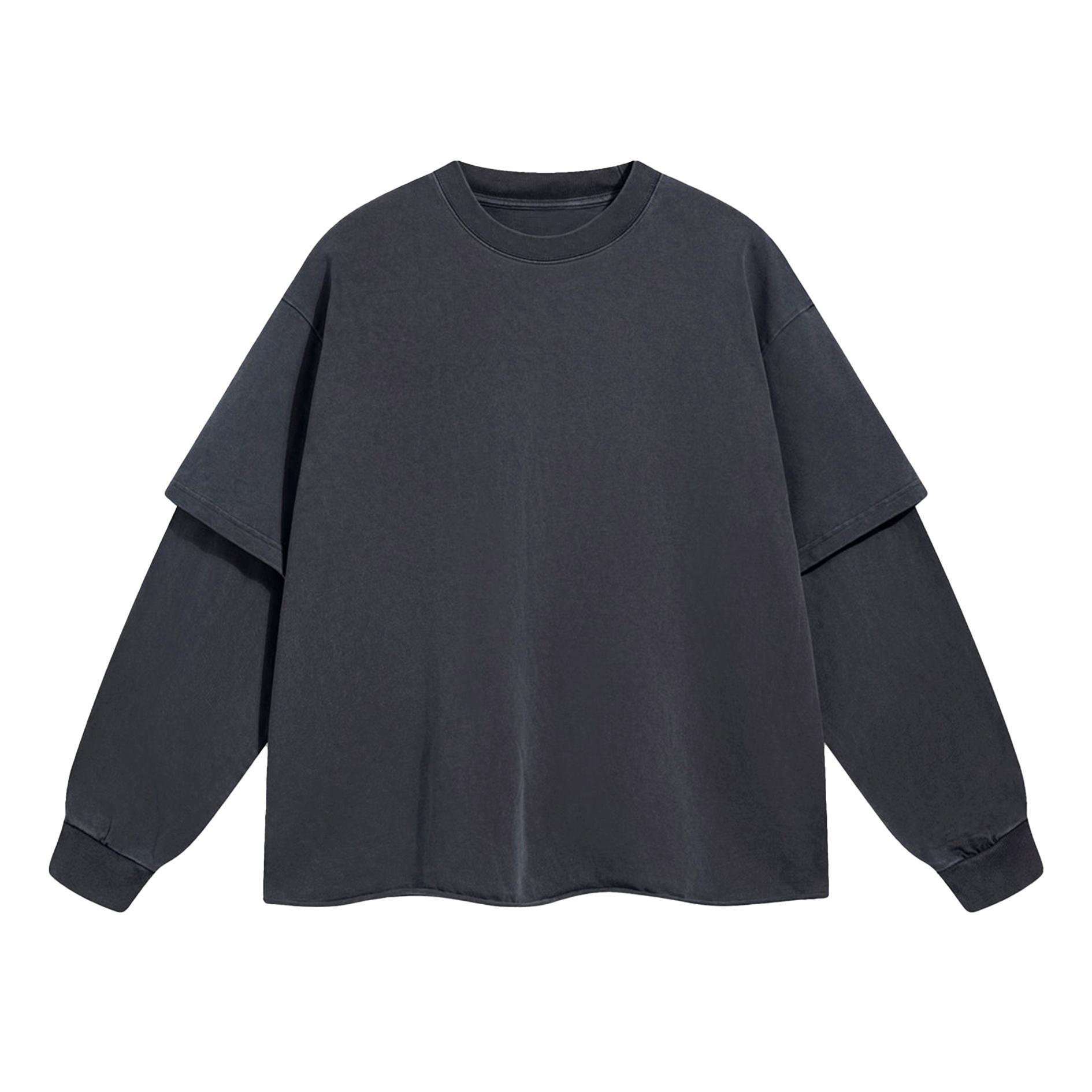 Sopula Essential Washed Double Sleeve T-Shirt Product Image