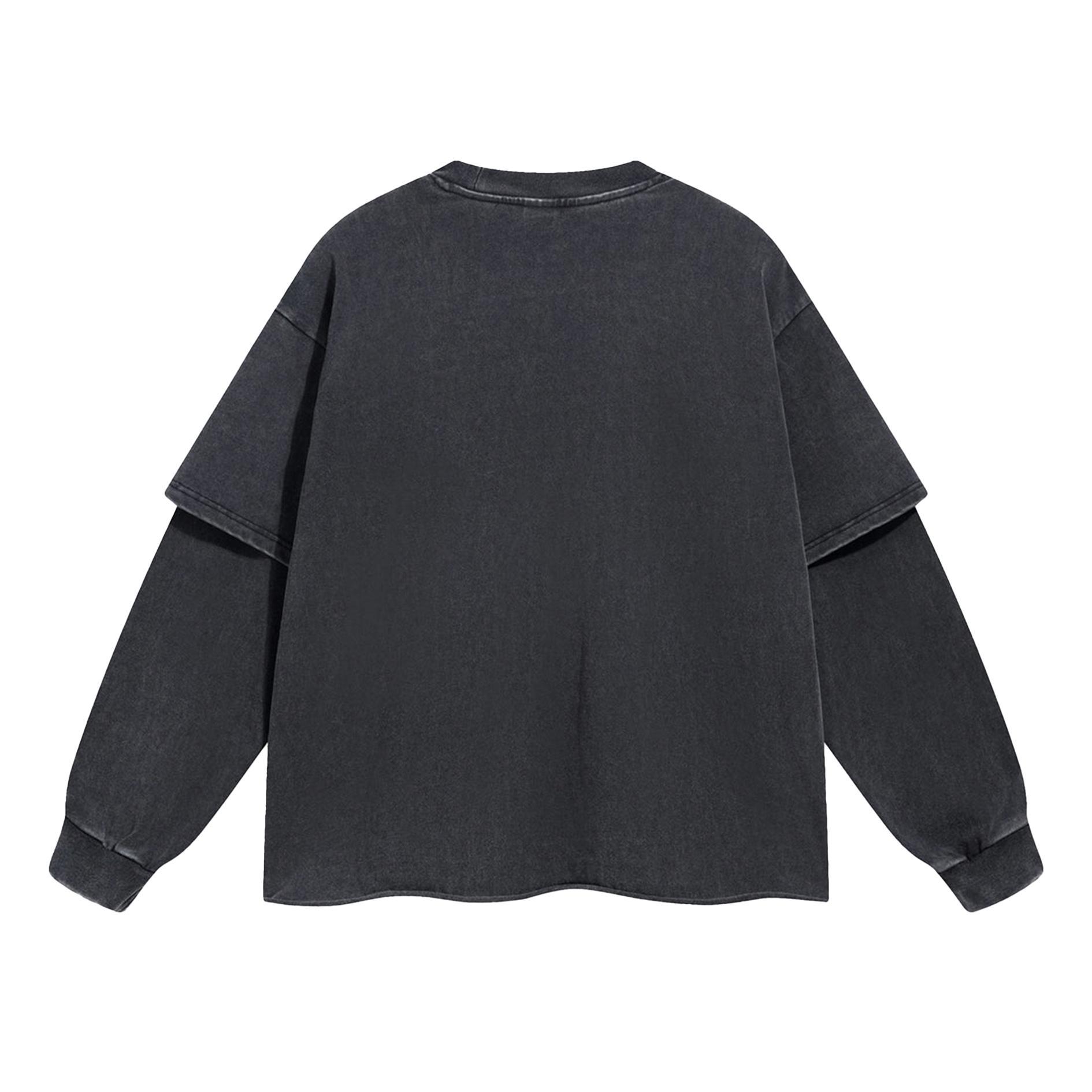 Sopula Essential Washed Double Sleeve T-Shirt Product Image