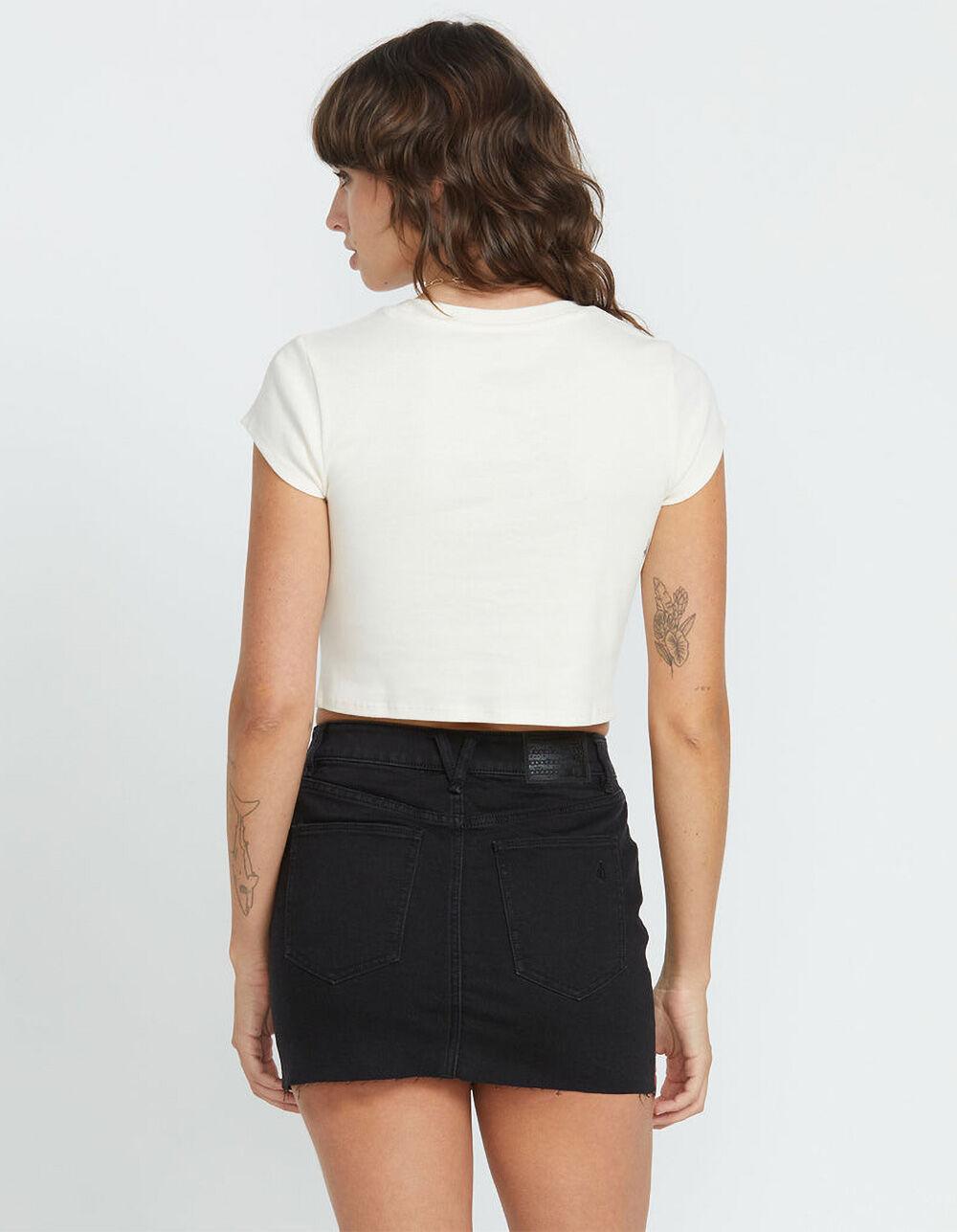 VOLCOM Dropping In Womens Denim Mini Skirt Product Image