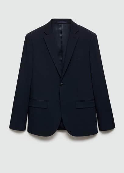 Super slim-fit suit blazer in stretch fabric - Men | MANGO USA Product Image