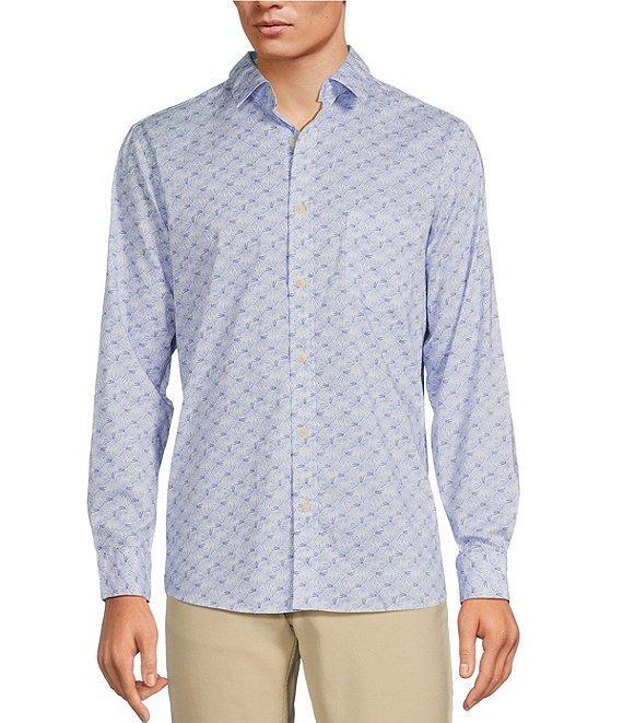 Rowm Rec + Relax Long Sleeve Performance Burst Print Shirt Product Image