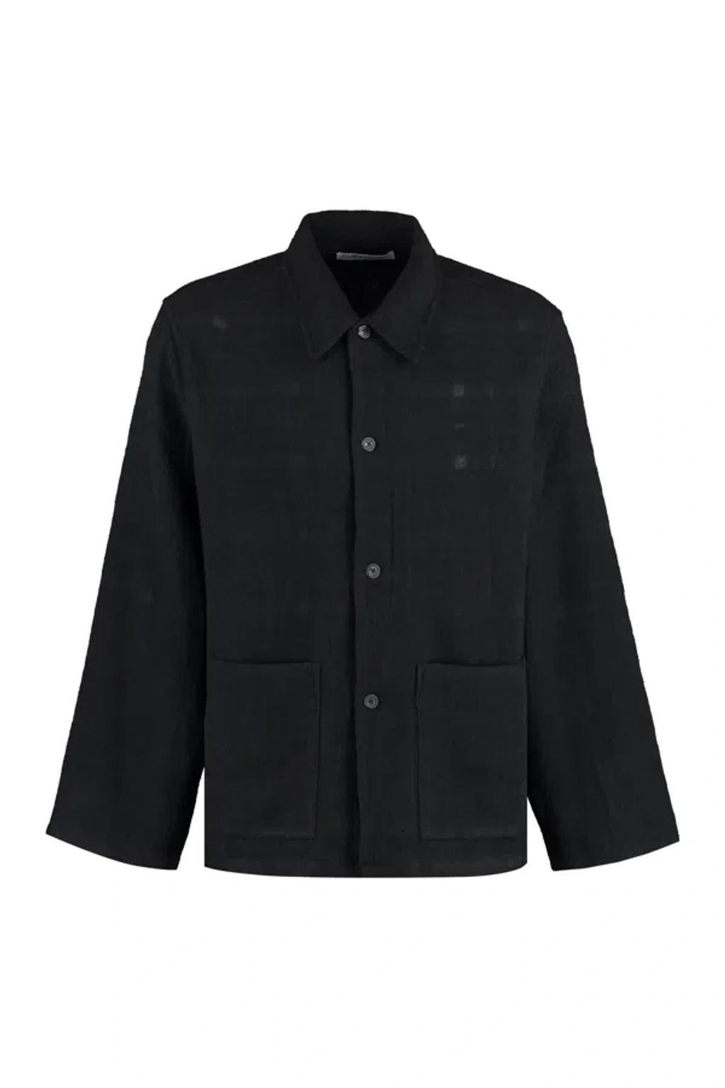 OUR LEGACY Topwear In Black Product Image