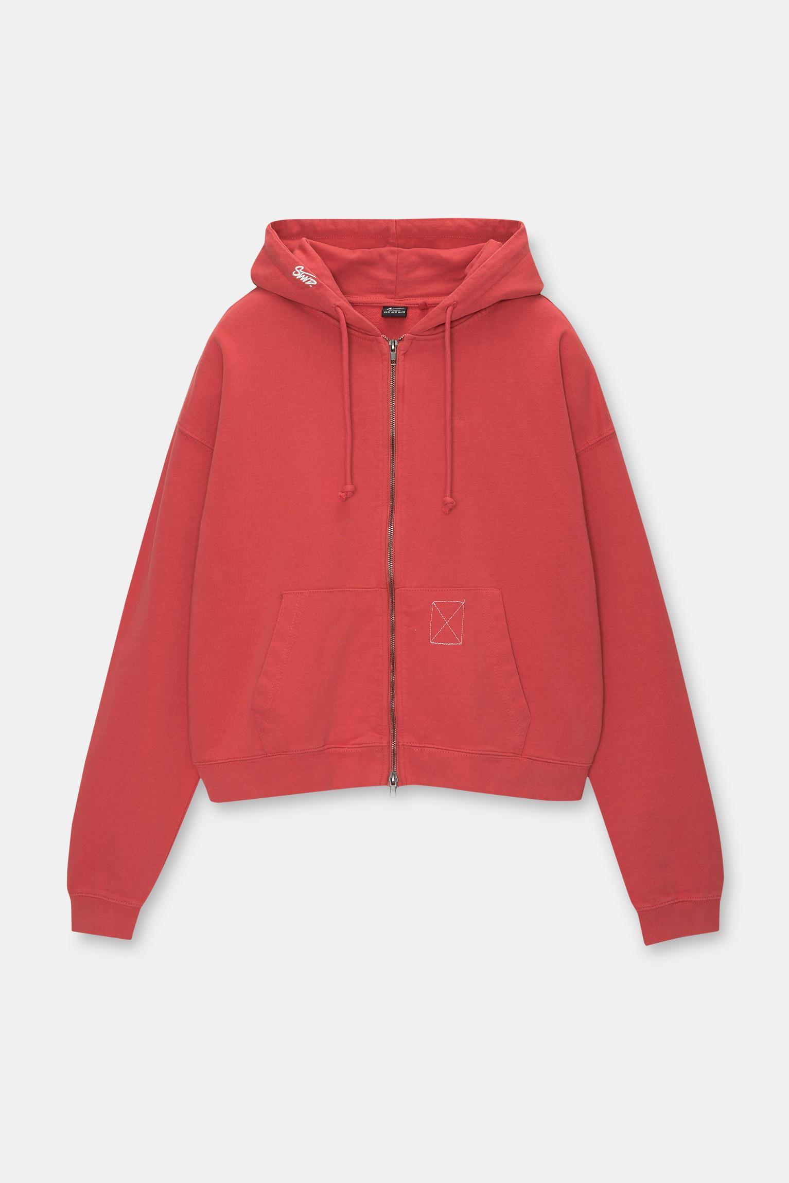STWD zip-up hoodie Product Image