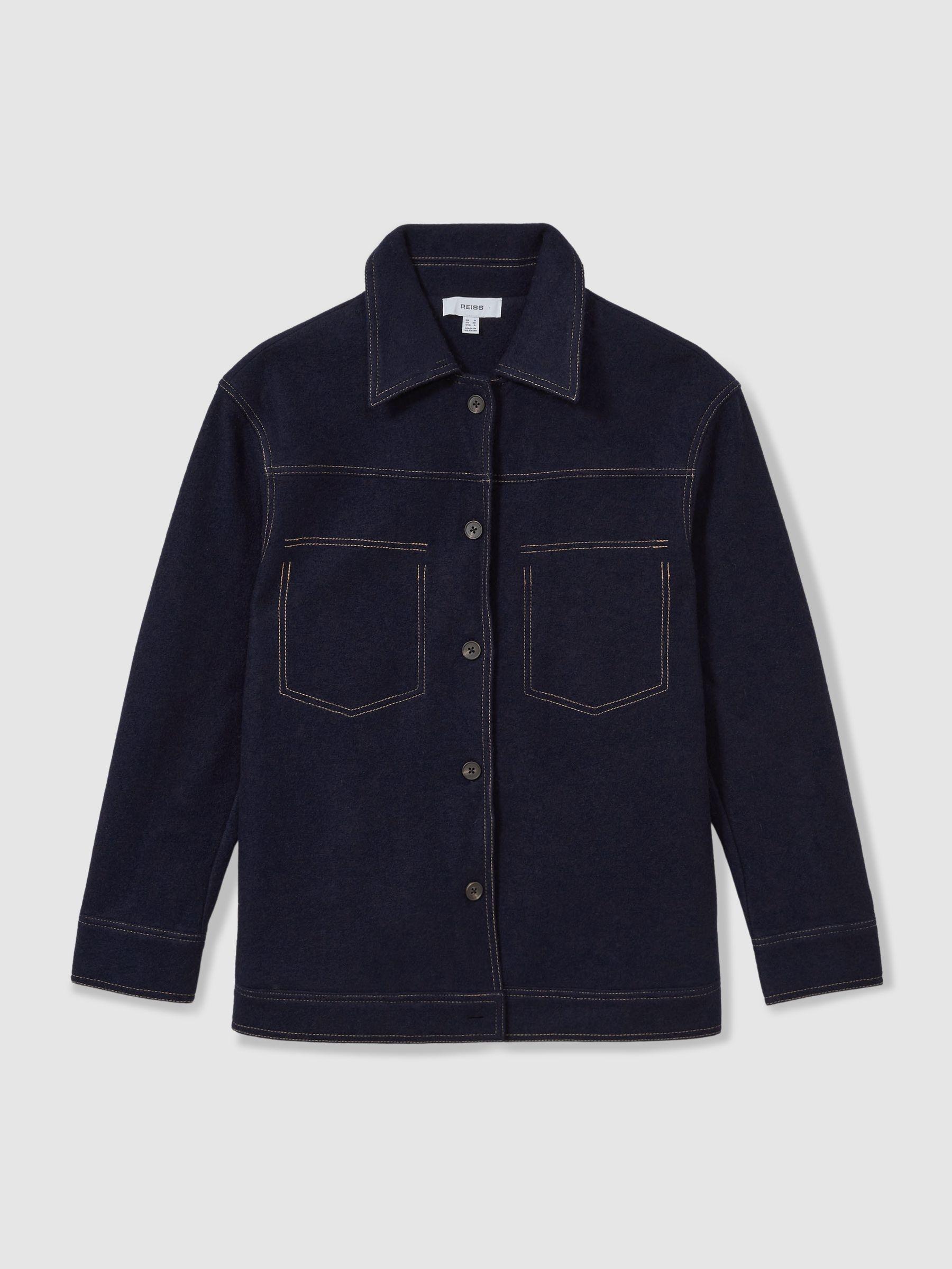 Black Hooded Puffer Jacket Product Image