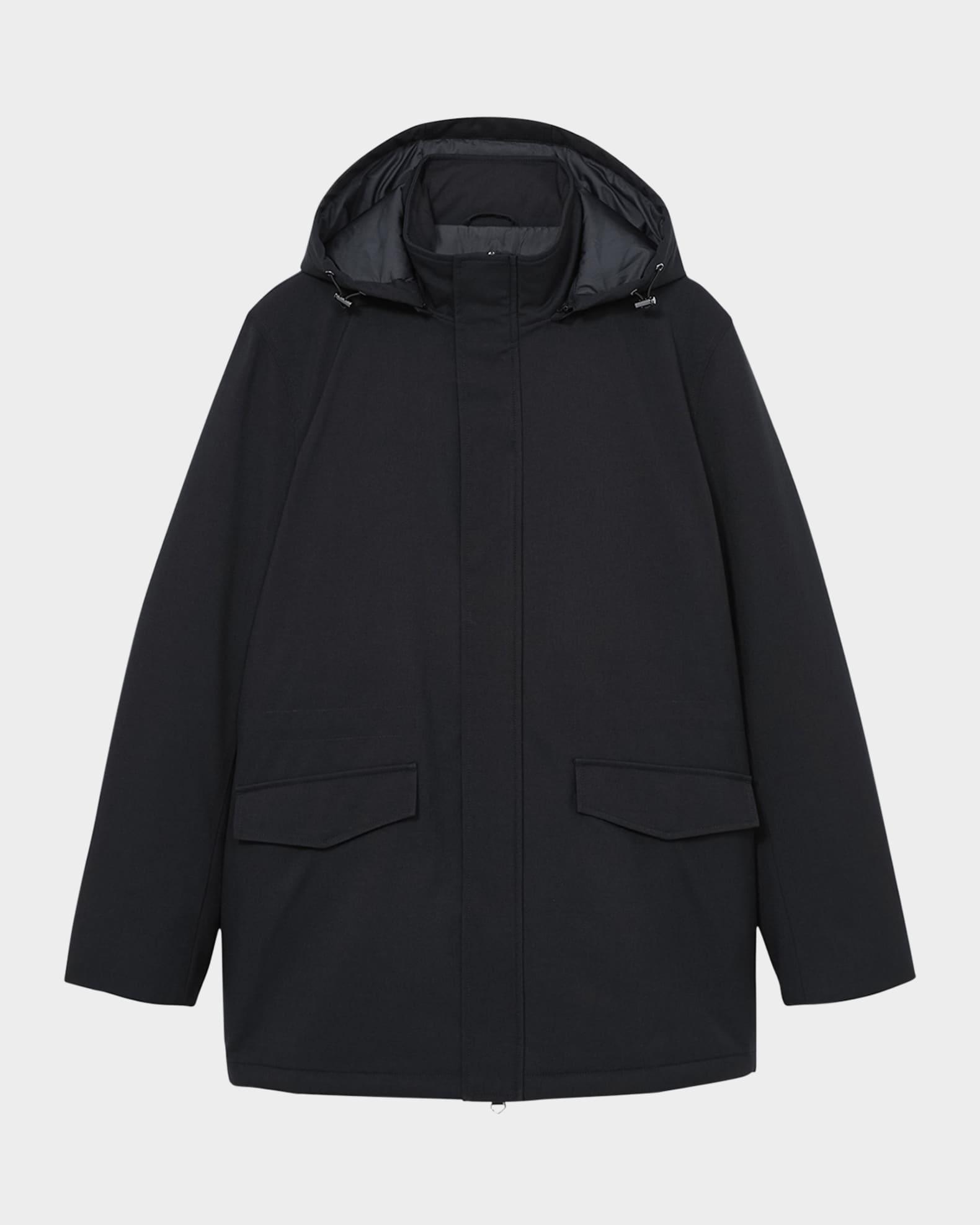 Men's Hooded Padded Jacket Product Image