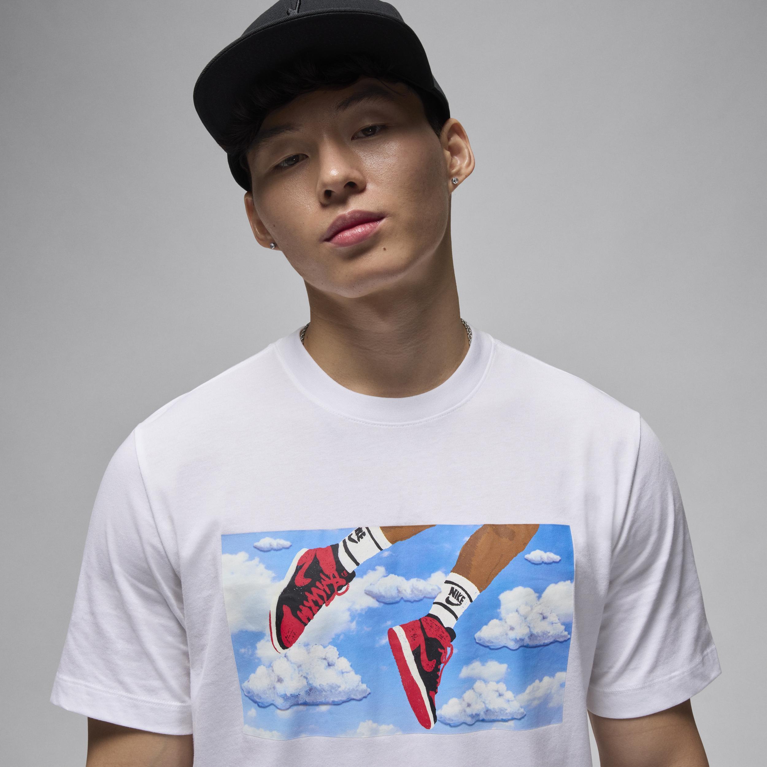 Jordan Mens Jordan Flight Essential Short Sleeve Crew - Mens Product Image
