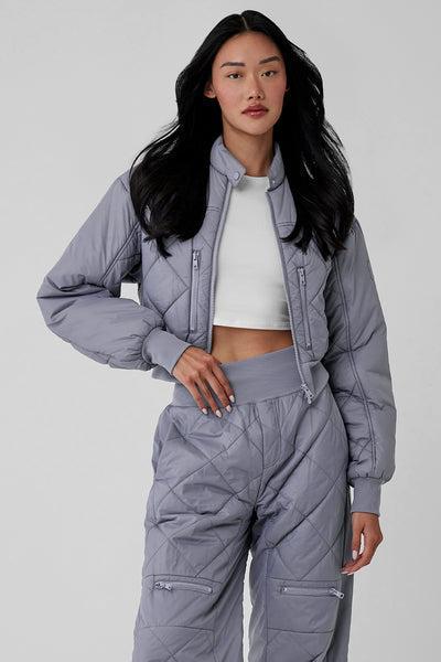 Snowrider Puffer Jacket - Fog Product Image
