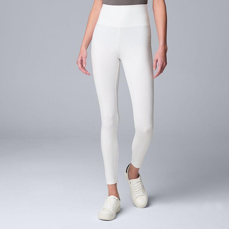 Womens Simply Vera Vera Wang Live In High Rise Top With Shaping Product Image
