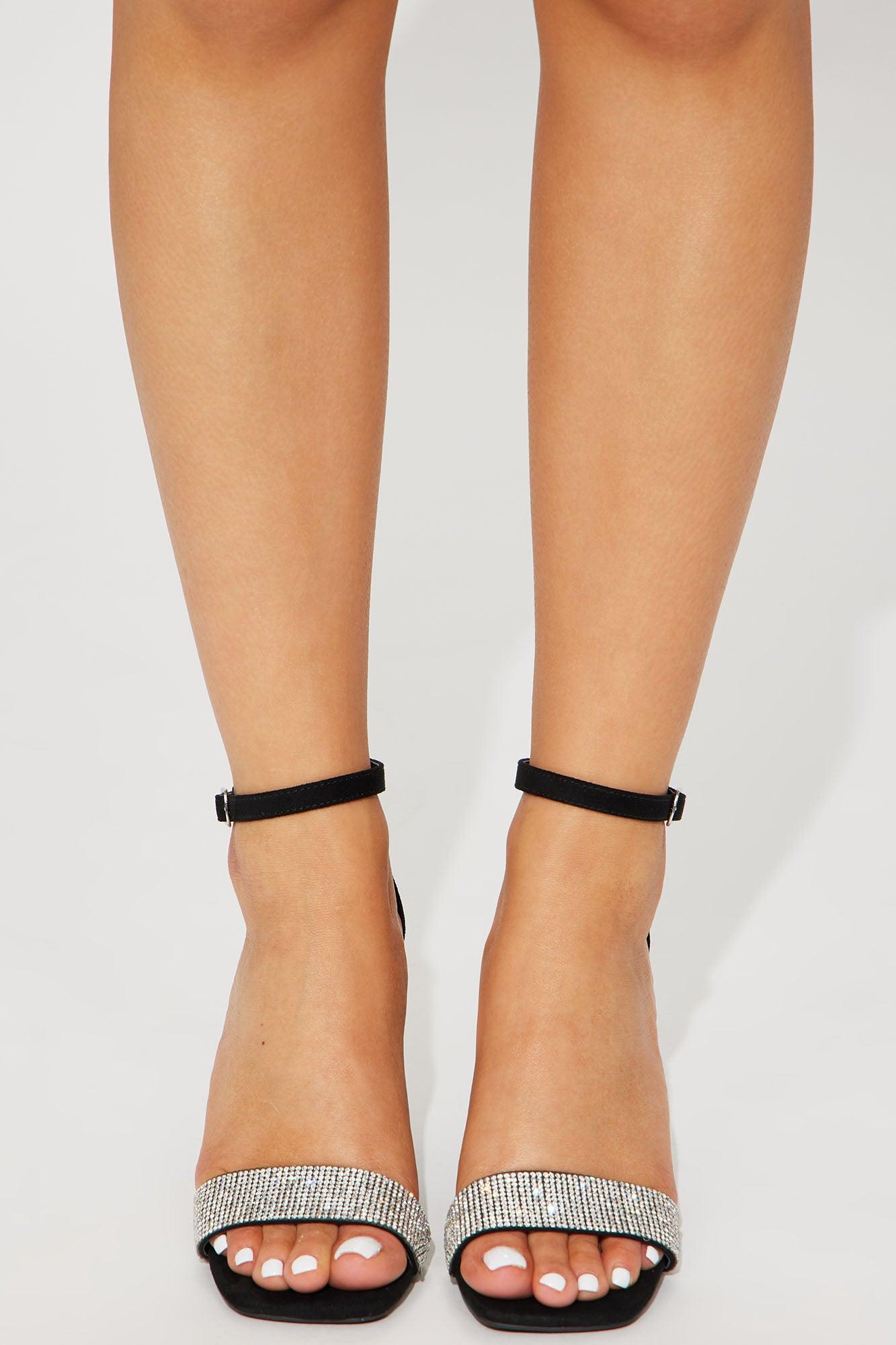 Light Up My Life Wedges - Black Product Image