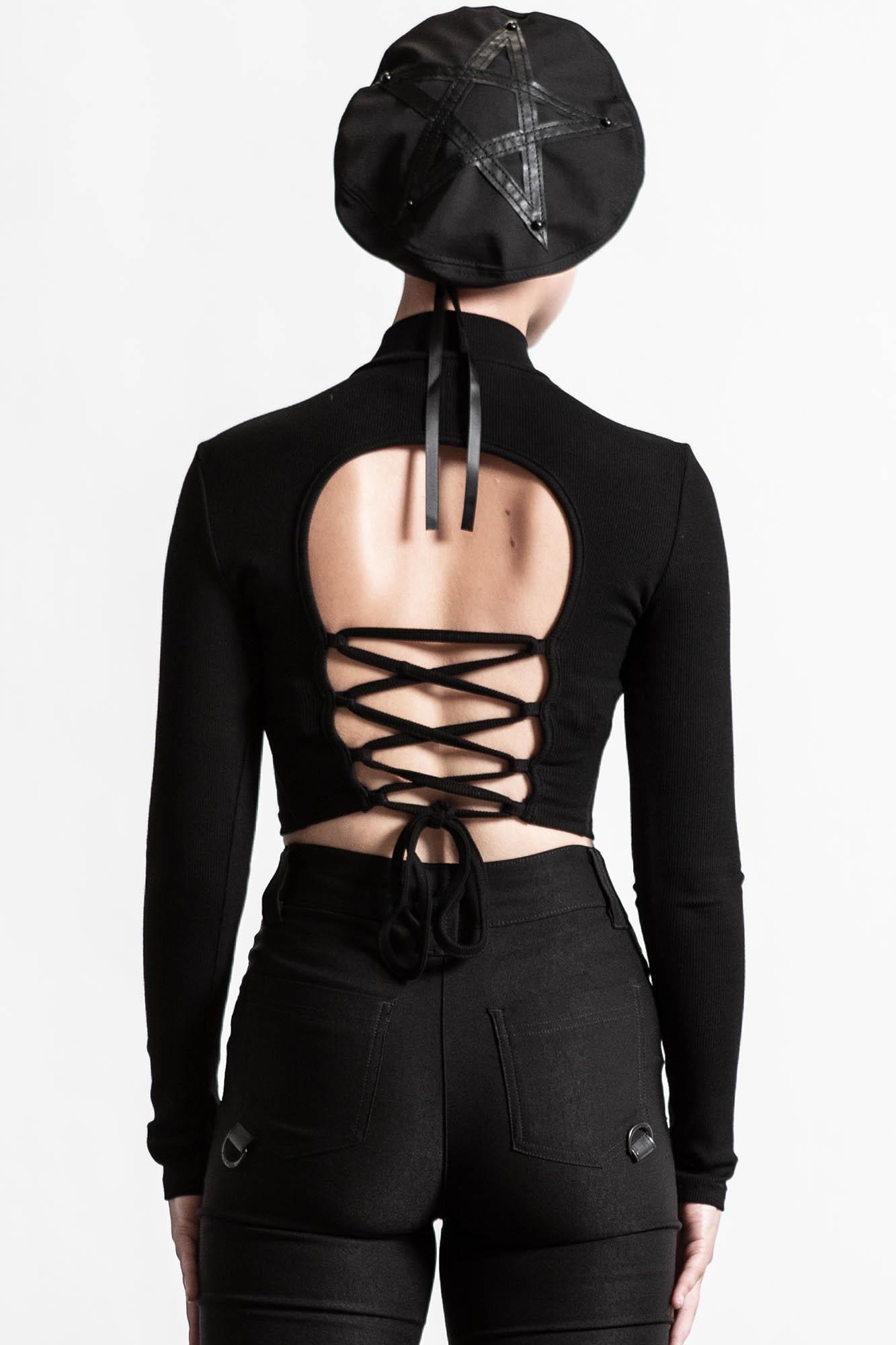 Darkest Hour Ribbed Top Female Product Image