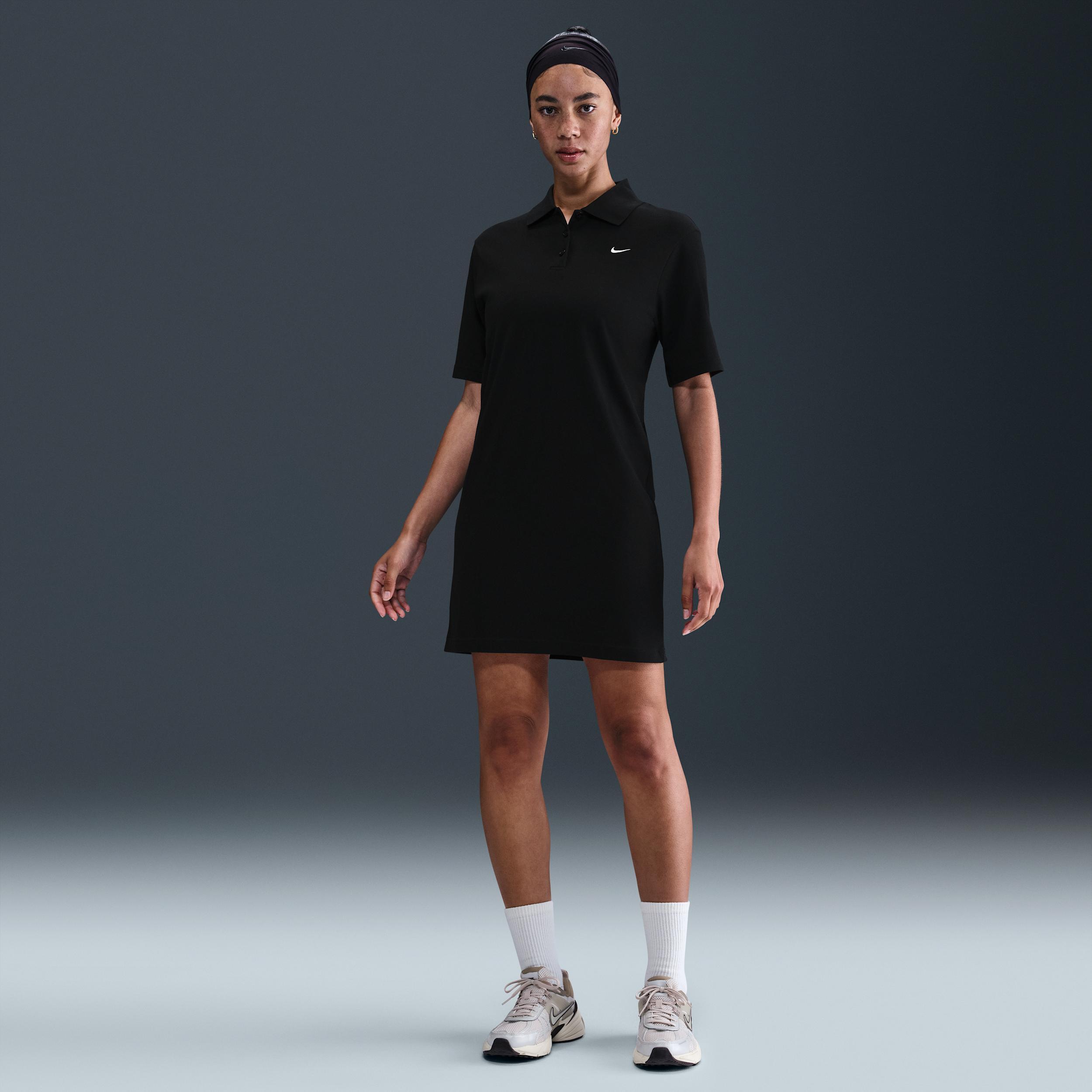 Women's Nike Sportswear Essential Short-Sleeve Polo Dress Product Image