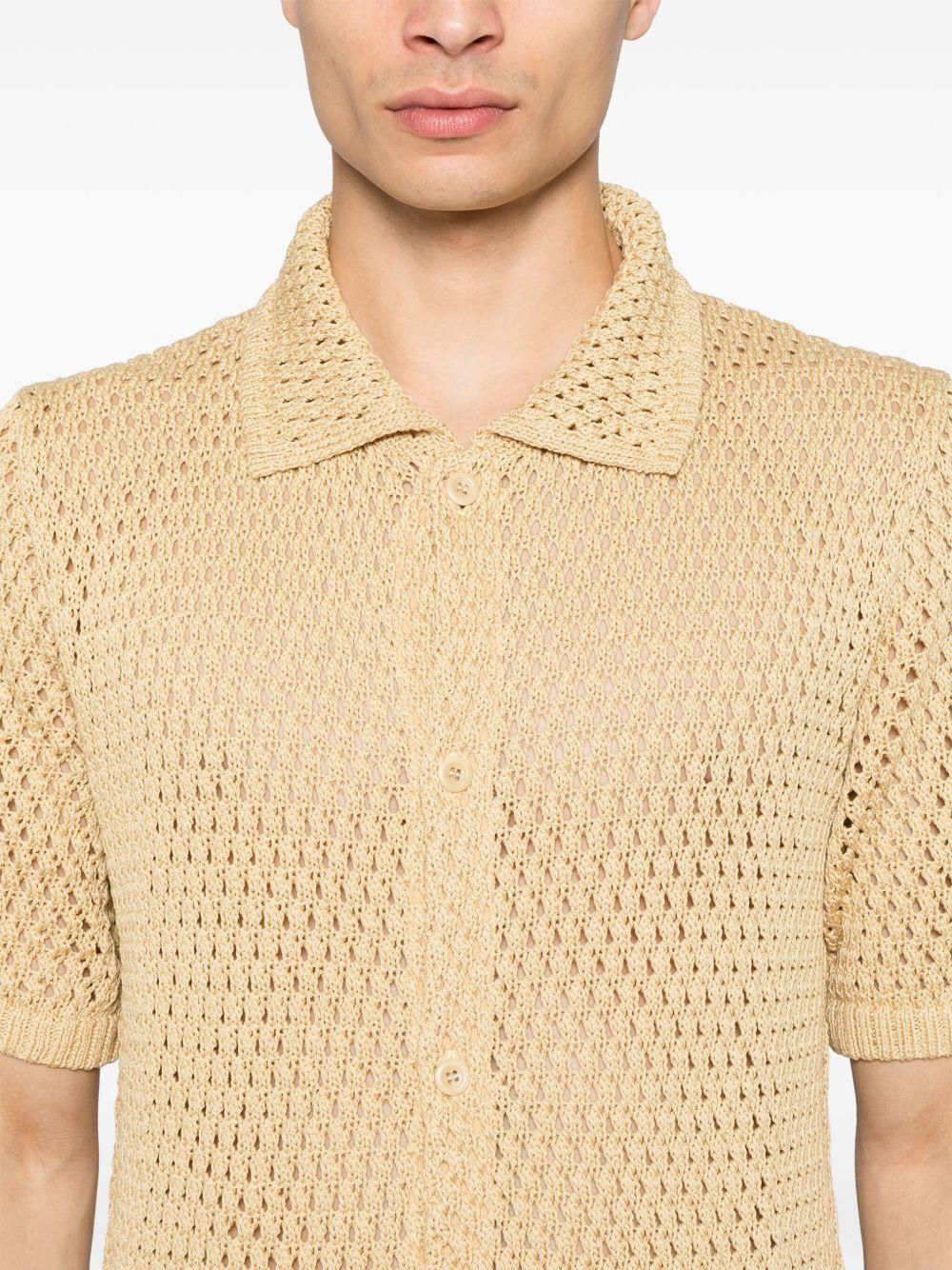 open-knit shirt Product Image