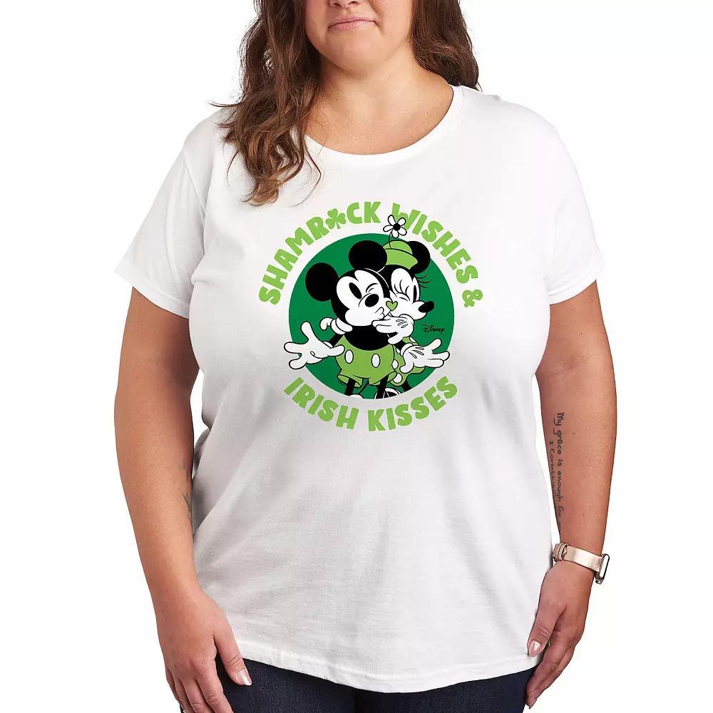 Plus MTV Grid Graphic Tee, Womens Product Image